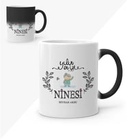BK Gift Kişiye Özel Yılın En İyi Ninesi Sihirli Kupa Bardak