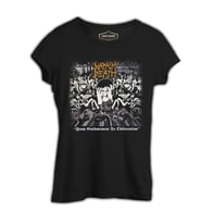Napalm Death - From Enslavement Siyah Kadın Tshirt