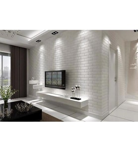 Beyaz Mutfak Tezgah Arası 8,5mm Kendinden Yapışkanlı Panel