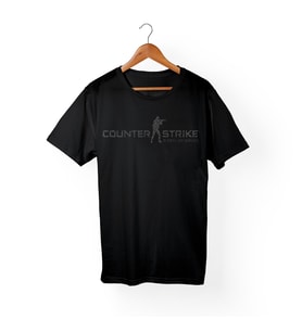 Cs-Go Logo Siyah Tişört