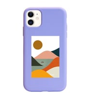 Lila Lansman Telefon Kılıfı Iphone 11