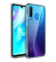 Huawei P30 Lite Kılıf Ultra İnce Şeffaf Airbag Anti Şok Silikon Kılıf
