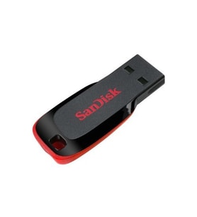 128 Gb Sandisk Cruzer Blade Black Sdcz50-128G-B35