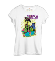 Rock'n Roller Beyaz Kadın Tshirt