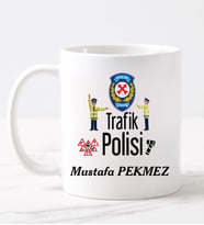 Trafik Polisi  Kupa (Beyaz)