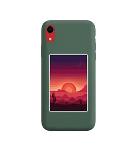 Yeşil Lansman Kılıf iPhone XR