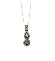 Söğütlü Silver Rose Kolye
