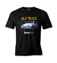 Old Bugs Siyah Erkek Tshirt