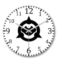 Battletoads Logo Preta Duvar Saati Bombeli Gercek Cam