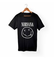 Nirvana Çocuk Siyah Tişört