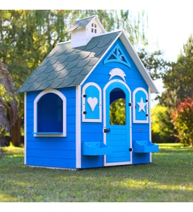 MANDU Ahşap Çocuk Oyun Evi (Playhouse) Bodrum