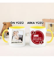 Anneler Günü Kupa Bardağı (Sarı)