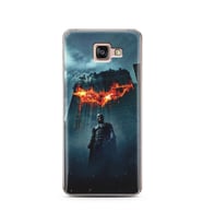 Batman Tasarım Süper Şeffaf Silikon Telefon Kılıfı Samsung A7 (2016)