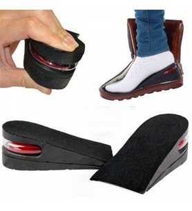5 Cm Gizli Topuk Hava Yastıklı Boy Uzatıcı Tabanlık Uzatan Taban Uzatma Tabanı Ayakkabı Tabanlığı