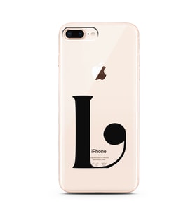 Iphone 8 Plus Harf Tasarımlı Telefon Kılıfı L-Harfi 