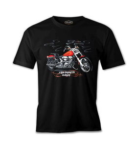 Motosiklet - Ride Extraordinary Siyah Erkek Tshirt