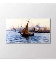 Arty Tablo Liman Galata Tablo (Karışık)