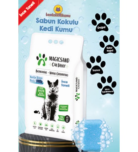 Magicsand Marsilya Sabun kokulu Kedi Kumu 20 lt