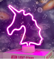 Unicorn Tasarımlı Neon Led Masa Ve Gece Lambası