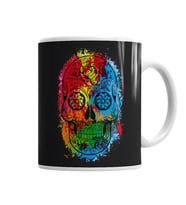 Caveira Fun Skull Kupa Bardak Porselen