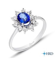1.15 Ct Safir Pırlanta Yüzük