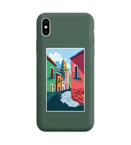 Koyu Yeşil Lansman Telefon Kılıfı Iphone Xs Max