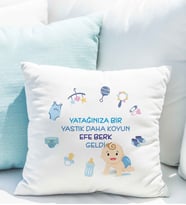 Yeni Doğan Bebek Yastığı Kişiye Özel