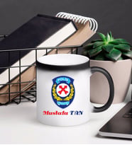 Trafik Polisi Kupa Bardağı Sihirli (Beyaz)