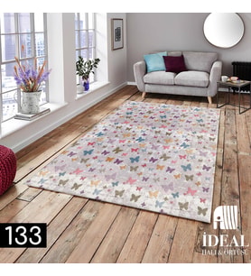 İdeal Kadife Halı Örtüsü 133