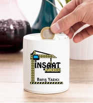 İnşaat Mühendisi Kişiye Özel Kumbara