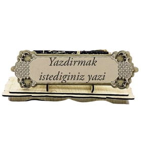 Kişiye Özel Masa Üstü İsimlik