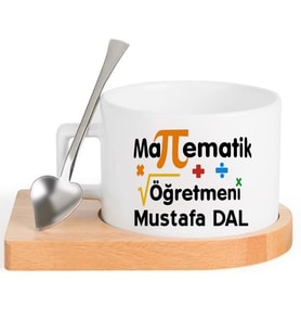 Matematik Öğretmeni  FİNCAN Seti (Beyaz)