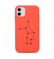 Başak Burcu (Virgem) Yıldız Haritası Tasarımlı Kılıf iPhone 11 