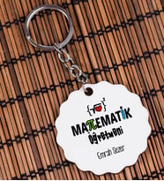 Matematik Öğretmeni Anahtarlık