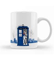 Süpermen Tardis Kupa Bardak Porselen
