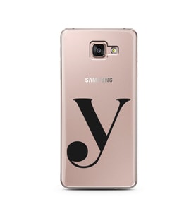 Samsung A7 (2016) Harf Tasarımlı Telefon Kılıfı Y-Harfi 
