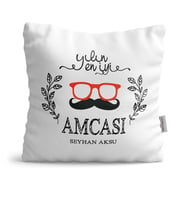 BK Gift Kişiye Özel Yılın En İyi Amcası  Yastık  1