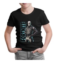 Fortnite - Skull Trooper Siyah Çocuk Tshirt