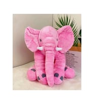Uyku Arkadaşım Fil Peluş Fil 65 Cm Dev Boy (Pembe)