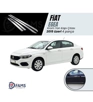 Fiat EGEA Krom Yan Kapı Çıtası 4 kapı 2015 ve üzeri Paslanmaz Çelik