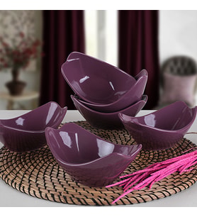 Keramika Mor Sera Çerezlik/Sosluk 16 Cm 6 Adet