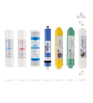 Açık Kasa Su Arıtma Cihazı 7li Filtresi Standart Membran Set