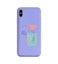 Mor Lansman Kılıf iPhone XS