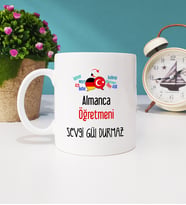 Almanca Öğretmeni Kupa Bardak
