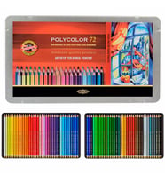 Koh-i-Noor Polycolor Kuru Boya Kalemi 72li Set 3827
