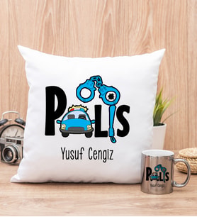 Polis Yastık ve Silver Kupa Bardak