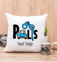 Polis Yastık ve Silver Kupa Bardak