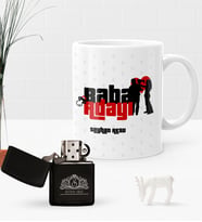 BK Gift Kişiye Özel Baba Adayı Benzinli Çakmak ve Kupa Seti-2 (Model 1)