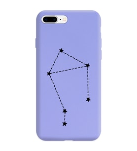 Terazi Burcu (Libra) Yıldız Haritası Tasarımlı Kılıf iPhone 8 Plus