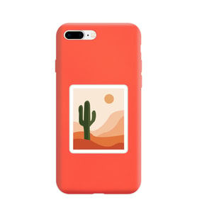 Turuncu Lansman Kılıf iPhone 8 Plus